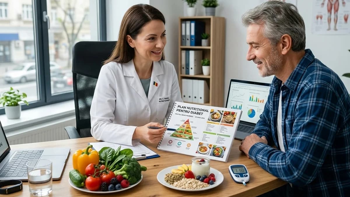 Plan nutrițional pentru diabet cu alimente echilibrate și monitorizare glicemie Plan nutrițional pentru diabet cu alimente echilibrate și monitorizare glicemie