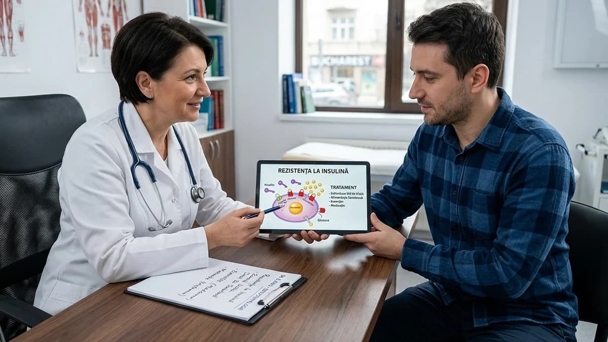 Consultație despre rezistența la insulină și prevenția diabetului tip 2 Consultație despre rezistența la insulină și prevenția diabetului tip 2